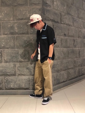 カンジさん（メンズ・167cm）の夏コーディネート