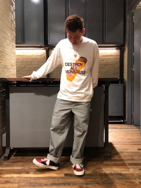 カンジさん(メンズ・167cm)の秋コーディネート