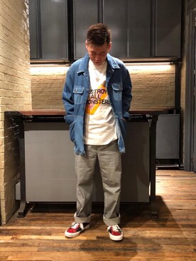 カンジさん(メンズ・167cm)の秋コーディネート