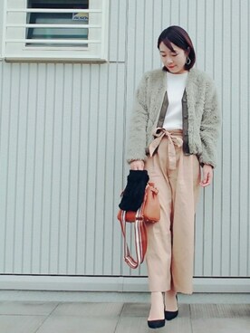 「PLAIN CLOTHING（プレーンクロージング）のアイテム（パンプス）」を使った、ａｙａさん（レディース・165cm）の秋コーディネート
