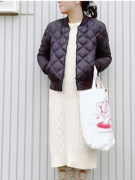 ａｙａさん（レディース・165cm）の冬コーディネート