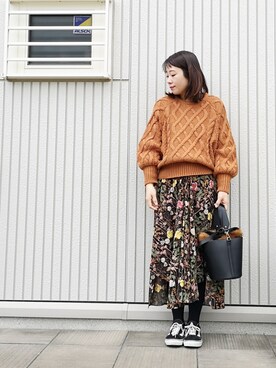 ａｙａさん（レディース・165cm）の冬コーディネート