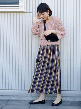 「Factor=（ファクターイコール）のアイテム（スカート）」を使った、ａｙａさん（レディース・165cm）の春コーディネート