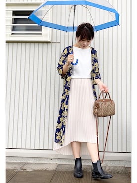 「sankyo shokai（サンキョウショウカイ）のアイテム」を使った、ａｙａさん（レディース・165cm）の夏コーディネート