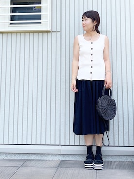 ａｙａさん（レディース・165cm）の夏コーディネート