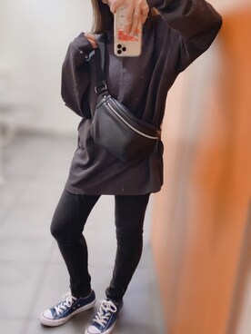 「FUN.TRINITY（ファン トリニティー）のアイテム」を使った、たのゆんさん（レディース・156cm）の秋コーディネート