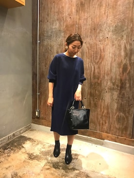 「おめかしコーデ」｜iitsuka.さん（レディース・158cm）の冬コーディネート
