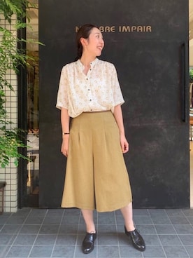 「エナメルシューズ」｜iitsuka.さん（レディース・158cm）の夏コーディネート