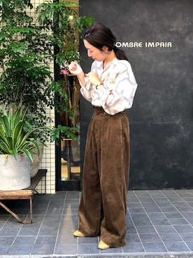 「シャツブラウス」｜iitsuka.さん（レディース・158cm）の秋コーディネート