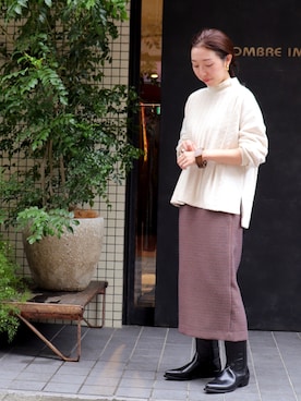 「ケーブル」｜iitsuka.さん（レディース・158cm）の秋コーディネート