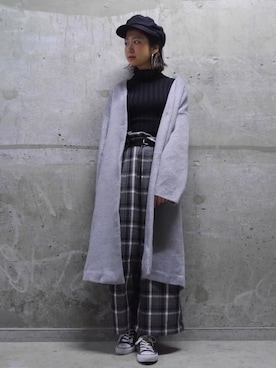 mika muraoさん(レディース・159cm)の冬コーディネート