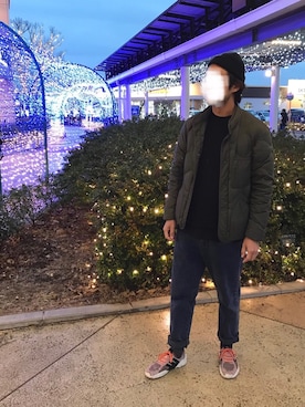 「asos（エイソス）のアイテム（帽子）」を使った、ひたなさん（メンズ・172cm）の冬コーディネート