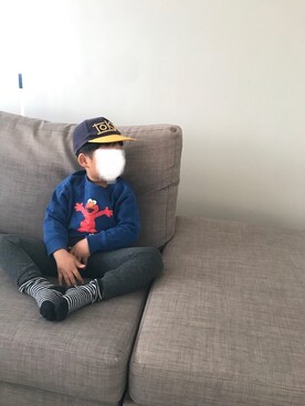 「ZARA KIDSのアイテム」を使った、ひたなさん（メンズ・173cm）の夏コーディネート