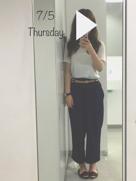 heyさん（レディース・160cm）の夏コーディネート