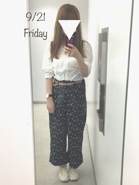 heyさん（レディース・160cm）の秋コーディネート