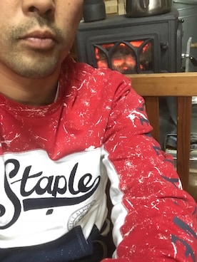 「staple（ステイプル）のアイテム」を使った、yusuke_sさん（メンズ・175cm）の冬コーディネート