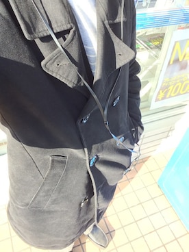 「アイテム（ピーコート）」を使った、yusuke_sさん（メンズ・174cm・30代）の秋コーディネート