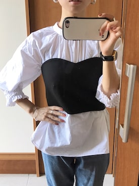 「アイテム（ピアス（両耳用））」を使った、.さん（レディース・156cm・30代）の夏コーディネート