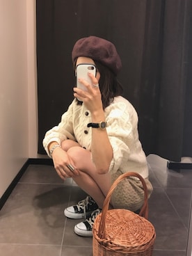 「CIEL（シエル）のアイテム」を使った、.さん（レディース・156cm）の秋コーディネート