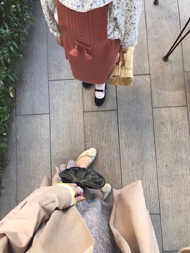 .さん（レディース・156cm）の冬コーディネート