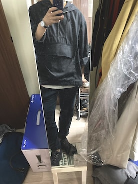 「THEE（シー）のアイテム」を使った、サトウさん。さん（メンズ・172cm）の春コーディネート
