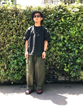 ウルフサイキさん(メンズ・167cm)の春コーディネート