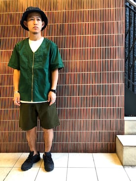 ウルフサイキさん（メンズ・167cm）の夏コーディネート