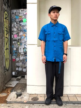 ウルフサイキさん（メンズ・167cm）の夏コーディネート