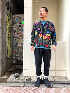 「BEAVER別注」｜ウルフサイキさん（メンズ・167cm）の冬コーディネート