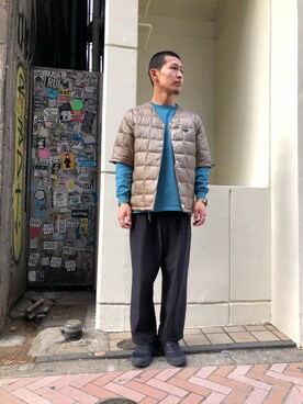 ウルフサイキさん（メンズ・167cm）の冬コーディネート