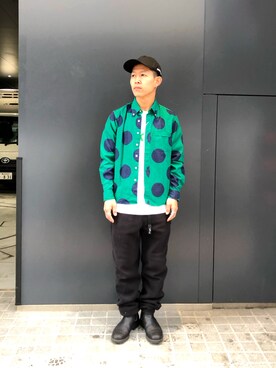 ウルフサイキさん（メンズ・167cm）の冬コーディネート