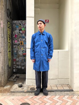 ウルフサイキさん（メンズ・167cm）の冬コーディネート