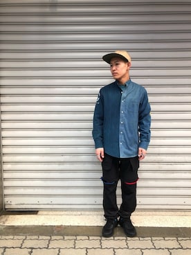 ウルフサイキさん(メンズ・167cm)の春コーディネート