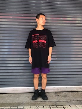 ウルフサイキさん（メンズ・168cm）の夏コーディネート