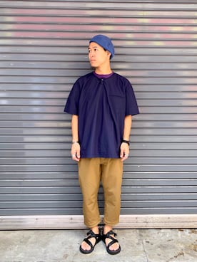 ウルフサイキさん(メンズ・167cm)の夏コーディネート