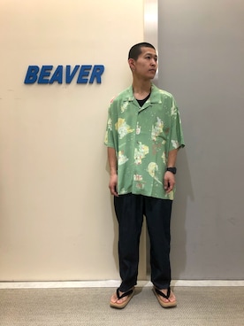 ウルフサイキさん（メンズ・167cm）の春コーディネート