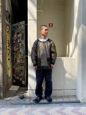 ウルフサイキさん（メンズ・167cm）の春コーディネート