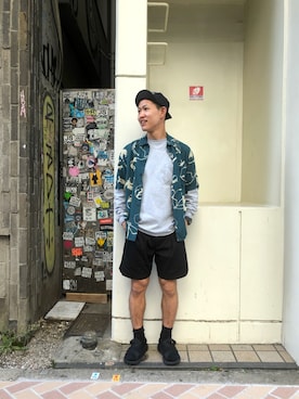 ウルフサイキさん（メンズ・167cm）の夏コーディネート