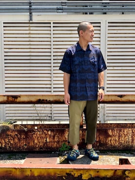 ウルフサイキさん（メンズ・167cm）の夏コーディネート