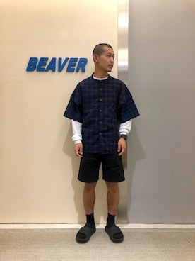 ウルフサイキさん（メンズ・167cm）の夏コーディネート