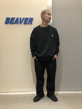 「inov-8（イノヴェイト）のアイテム（シューズ）」を使った、ウルフサイキさん（メンズ・167cm）の冬コーディネート