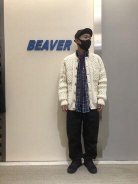 「オン」｜ウルフサイキさん（メンズ・167cm）の冬コーディネート