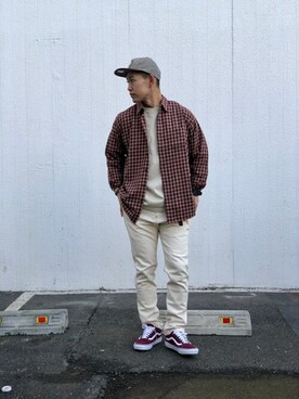 ウルフサイキさん（メンズ・167cm）の冬コーディネート