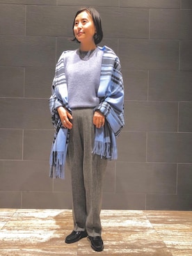 土屋 昌子さん(レディース・158cm)の秋コーディネート