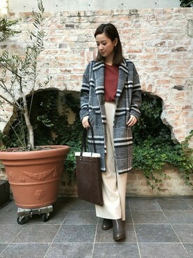 airiさん(レディース・160cm)の冬コーディネート