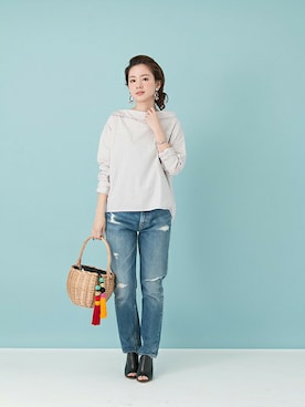 airiさん（レディース・160cm）の冬コーディネート