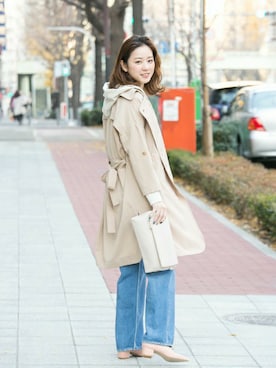 airiさん（レディース・160cm）の冬コーディネート