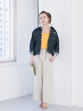 airiさん（レディース・160cm）の春コーディネート