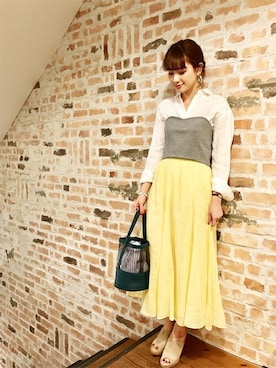 airiさん（レディース・160cm）の夏コーディネート