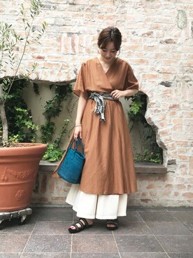 airiさん（レディース・160cm）の夏コーディネート